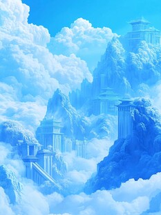 古风仙境天上宫阙