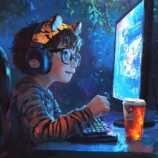 潮流虎原创形象