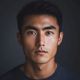 眼神接触亚洲人