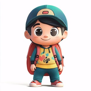 男孩ip形象