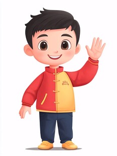 餐饮行业卡通小状元