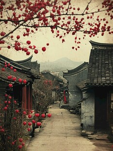 红灯笼巷道