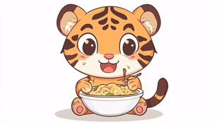 卡通虎妞形象设计