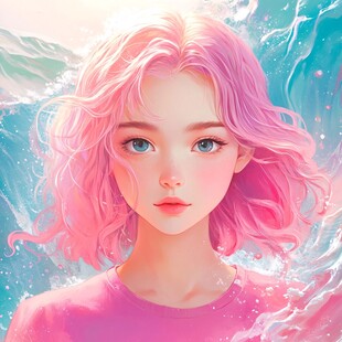 写实人物插画