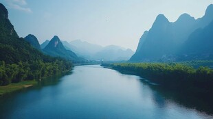 九马画山景区