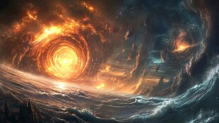 科幻场景宇宙洪荒