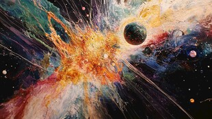 宇宙3d画
