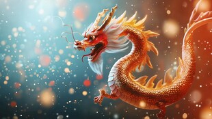 龙年横版插画