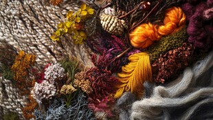 高清背景手工干花