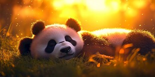 唯美熊猫