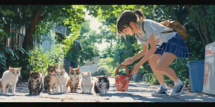日系插画