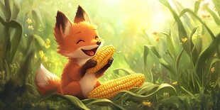 小狐狸临摹