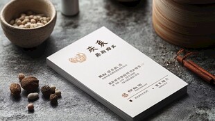 私房菜名片创意名片