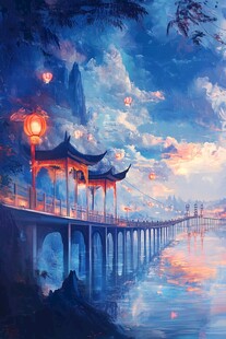 奈何桥插画
