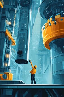 科幻插画风