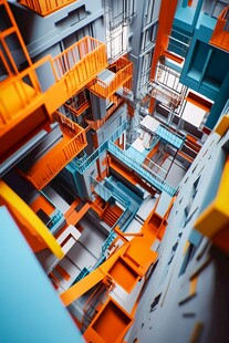 立体3d创意建筑