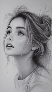 写实人物插画