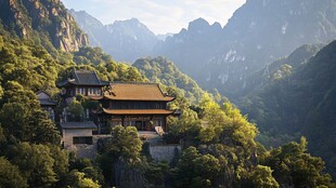 山林深山禅寺