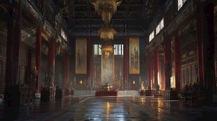古代朝堂场景