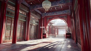 皇宫朝廷宫廷场景