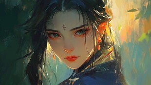 厚涂头像