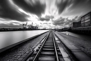 汉堡易北河海港码头