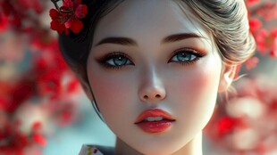 写实人物插画