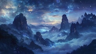 玄幻夜景