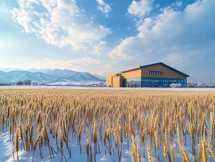 雪中粮仓