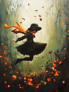 数字油画插画设计