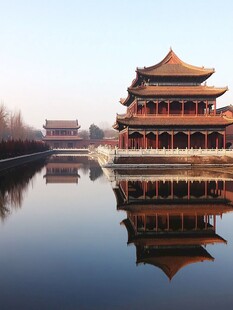 故宫倒影