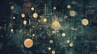 元宇宙科技背景素材