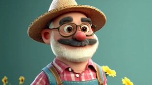 农夫卡通ip设计