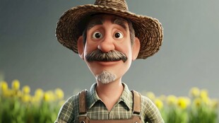 开心小农夫头像