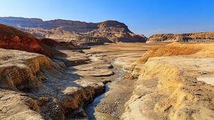 水蚀地形山谷