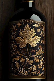 洋酒包装装饰