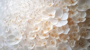 3d立体花壁纸