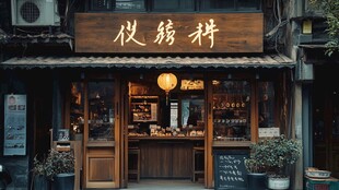 磁器口文艺店铺