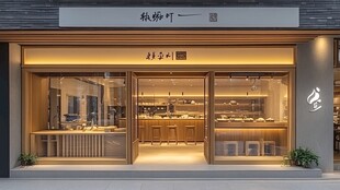 茶食工具店铺设计