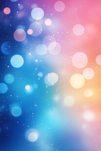 色彩斑斓梦幻灯光