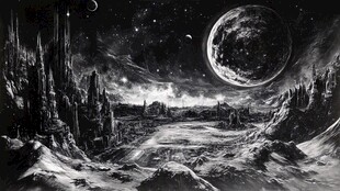 科幻场景宇宙洪荒