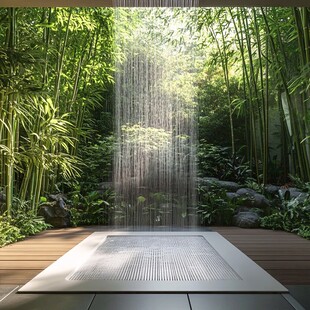 新中式意境竹林