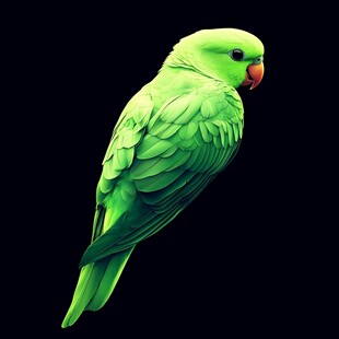 lowpoly鹦鹉
