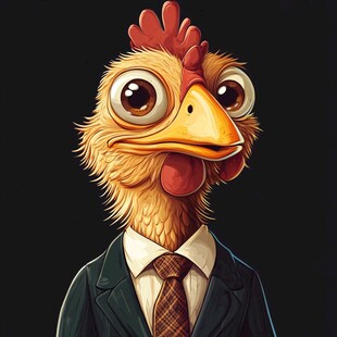 原创卡通动物形像