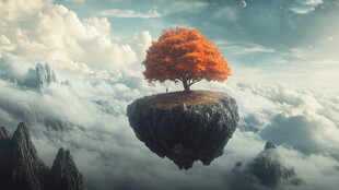 写实风景合成