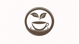 茶杯食品饮料logo