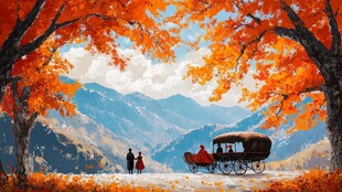 开往秋天的列车