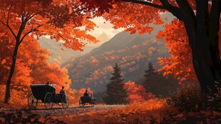 开往秋天的列车