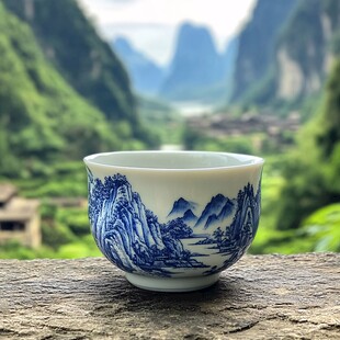 茶杯山水