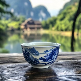 茶杯山水